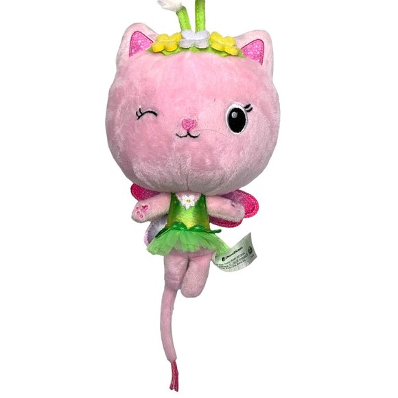 Dreamworks Gabbys Dollhouse Plush Stuffed Doll Toy Pink 8 in Tall Spin Master Pu - Picture 1 of 4
